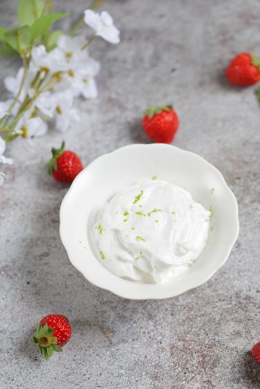 chantilly coco sans laitages
