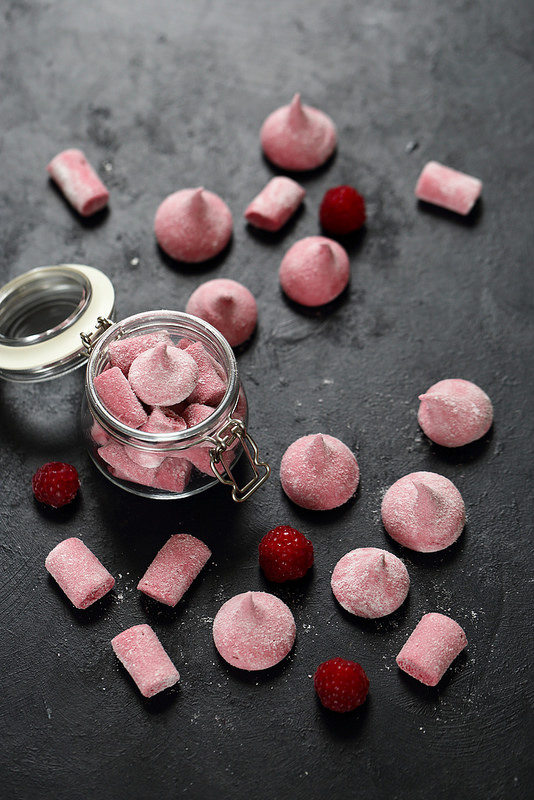 Guimauves à la framboise