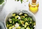 salade tiede courgettes