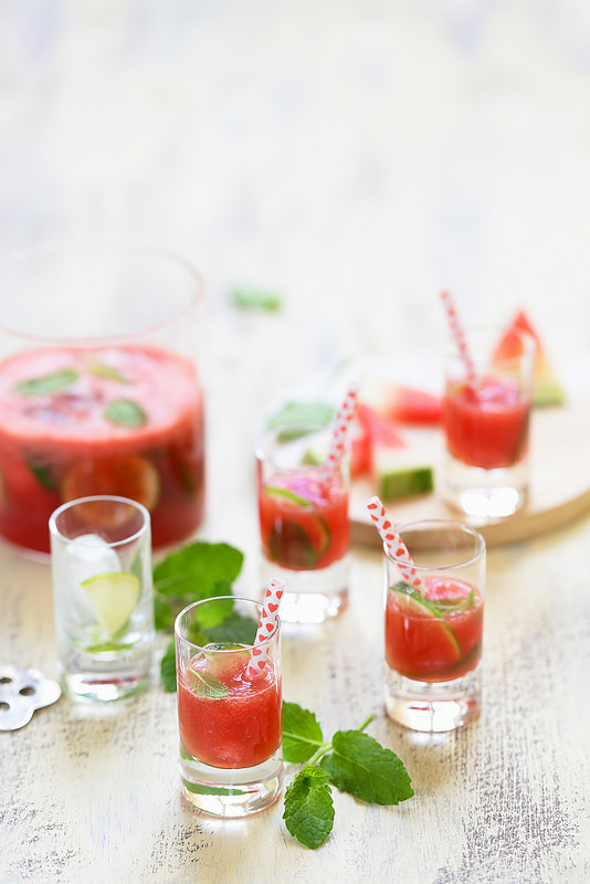 Agua fresca pasteque boisson sans alcool