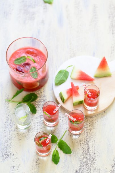 Agua fresca à la pastèque