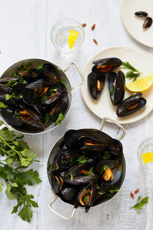 Moules marinieres italie recette bon marche