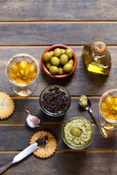 tapenade olives noire vertes recette