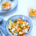 tartare cabillaud melon recette sans cuisson