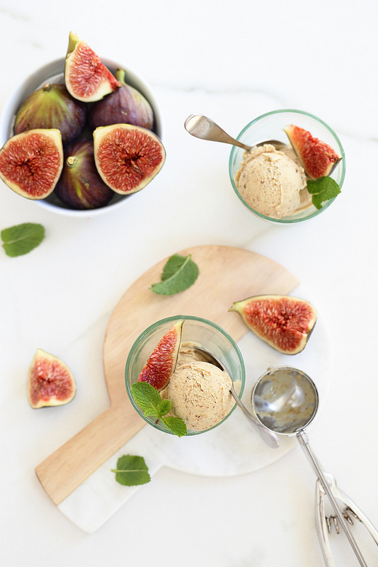 Recette glace figues sans oeufs sans gluten