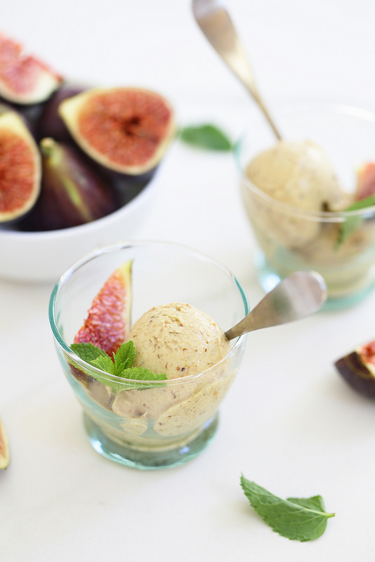 Glace figues quatre ingredients