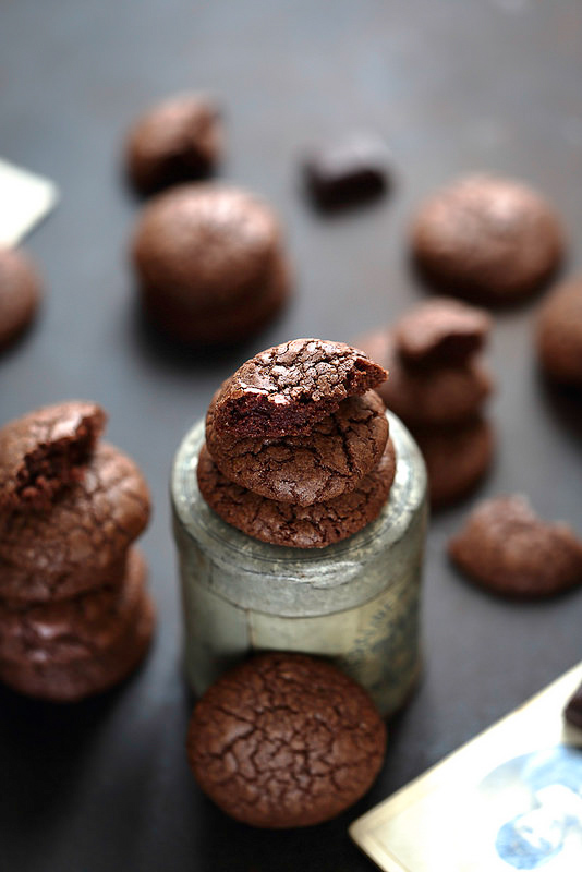 Cookies chocolat façon brownie