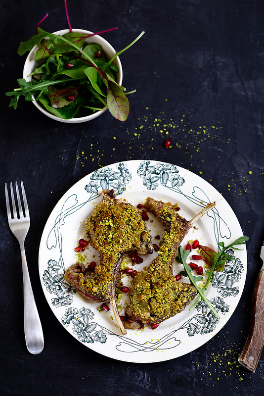 cotes agneau croute