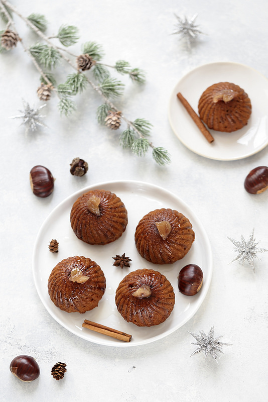 Pain d'épices marrons (farine et miel) facile