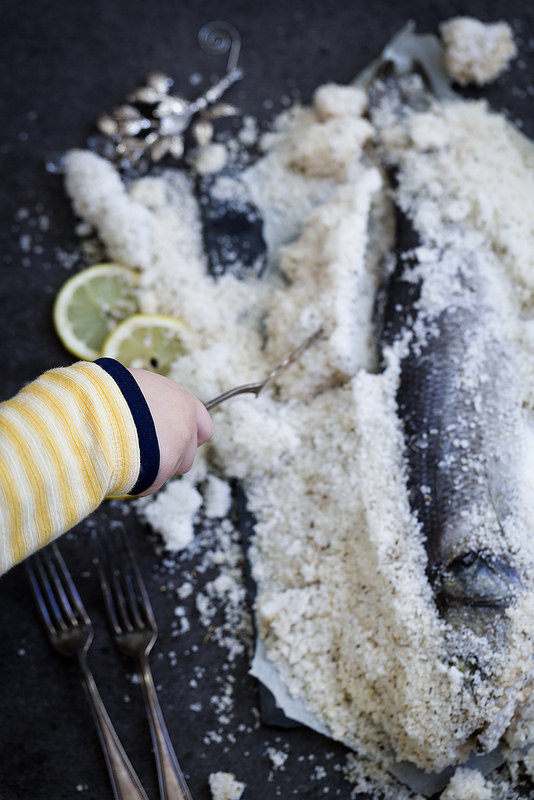 Recette poisson en croûte de sel