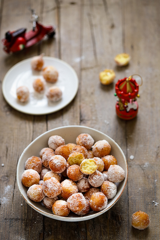 Beignets à la ricotta (castagnole) comme en Italie recette très facile et rapide