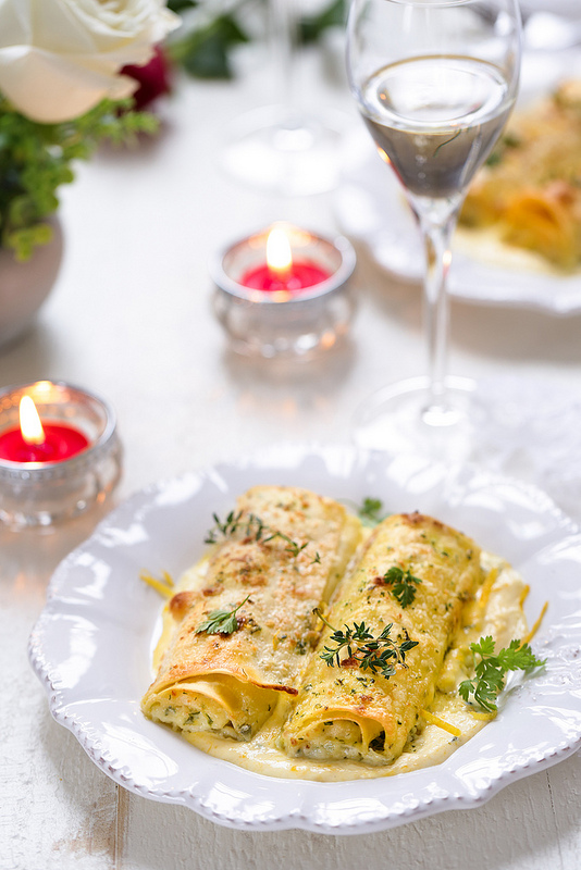 Cannelloni au poisson et crevettes recette facile