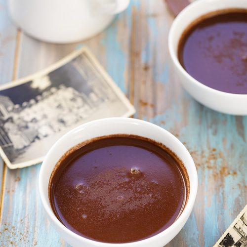 Poudre pour chocolat chaud au lait