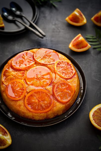 Gâteau renversé à l’orange