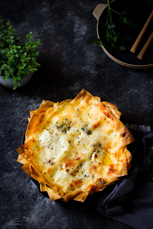 Lasagnes aux fromages recette végétarienne