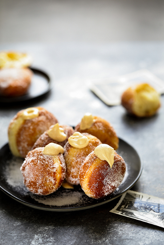 Beignets au sucre comme à la boulangerie (ou bomboloni)