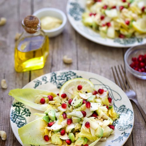 Salade endives avocat recette légère et facile