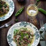 Agneau petits pois recette italienne