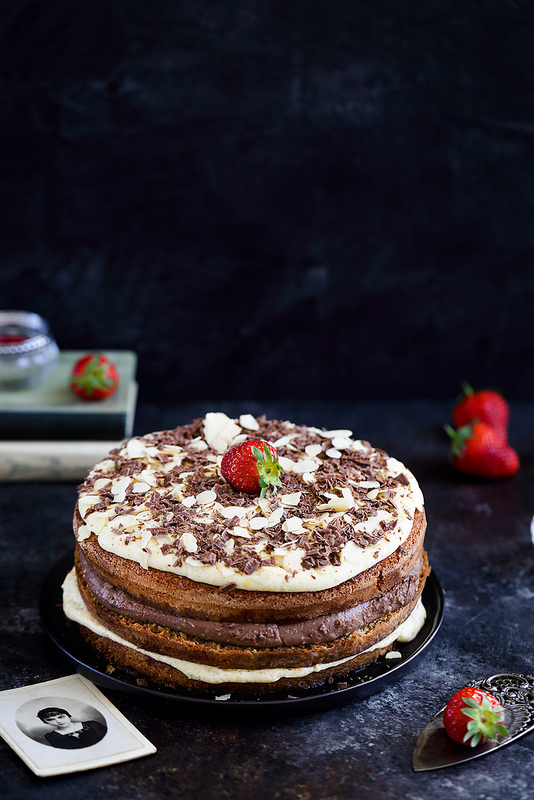 Gâteau chocolat pistache à étages : Il était une fois la pâtisserie