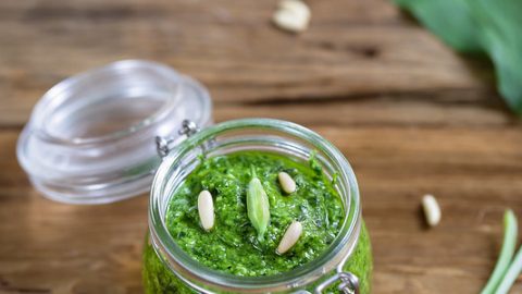 pesto ail des ours recette