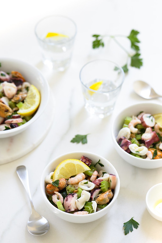 Salade Aux Fruits De Mer Recette Italienne Un Dejeuner De Soleil