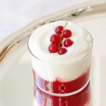 soupe groseille mousse coco meringue italienne
