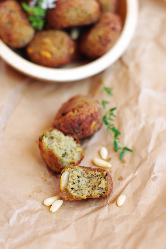 boulettes aubergines végétariennes