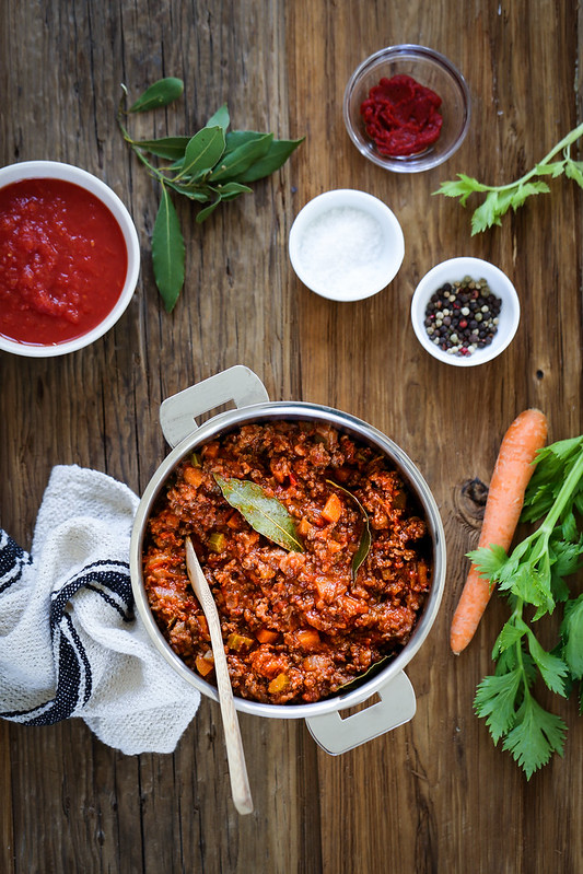 Recette de sauce ragù de boeuf au vin blanc