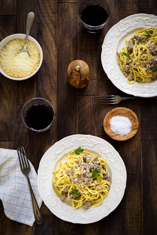 pates bolognaise sans tomate ragu blanc