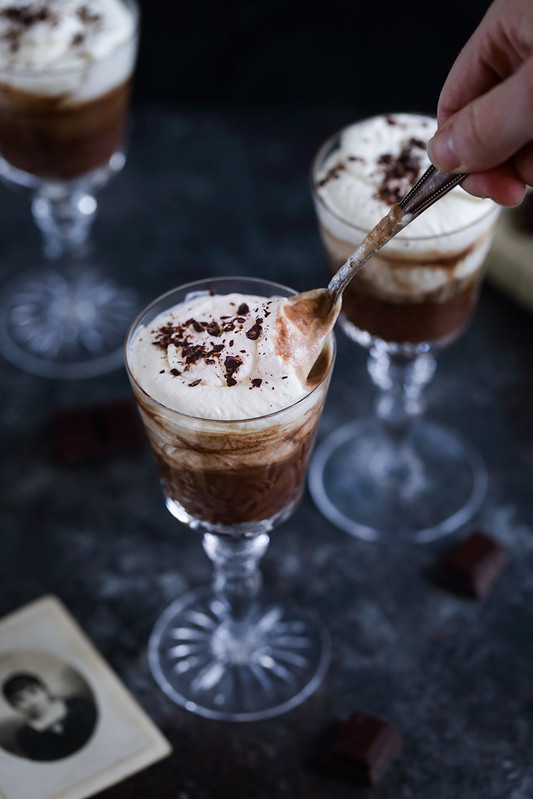 Chocolat chaud café chantilly à l'italienne