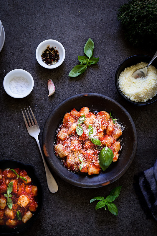 Gnocchis De Pomme De Terre A La Sauce Tomate Recette Et Video