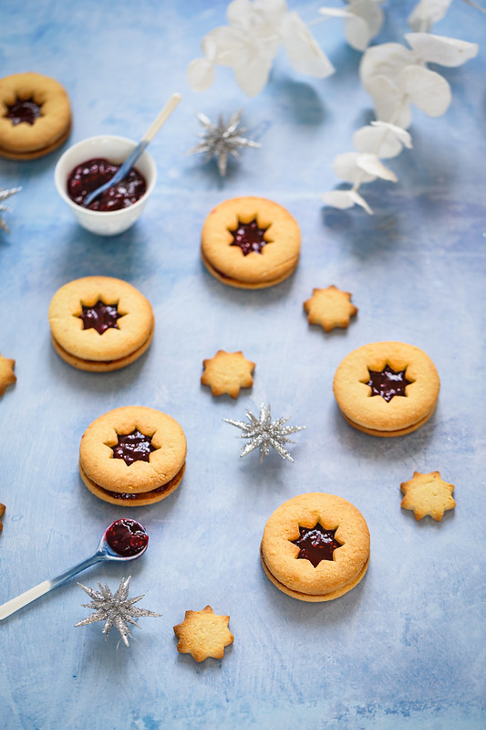 Sablés à la confiture - Recette biscuits - Un déjeuner de soleil