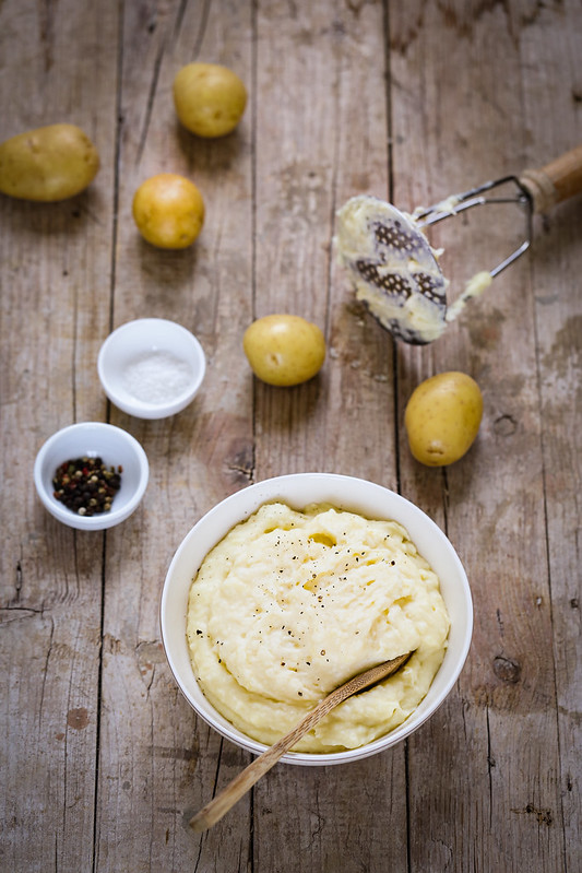 Purée de pommes de terre classique