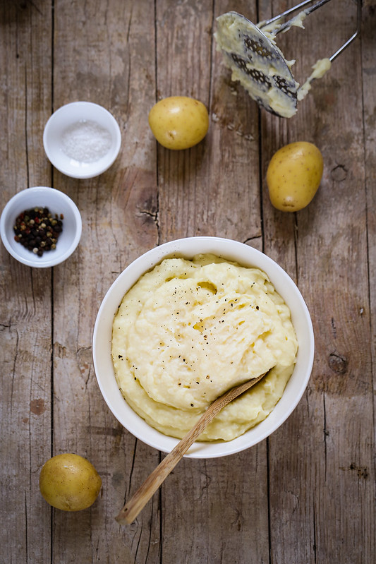 Dès 4 mois : purée de pommes de terre