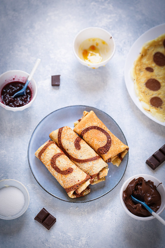 Crêpes tourbillon recette et vidéo