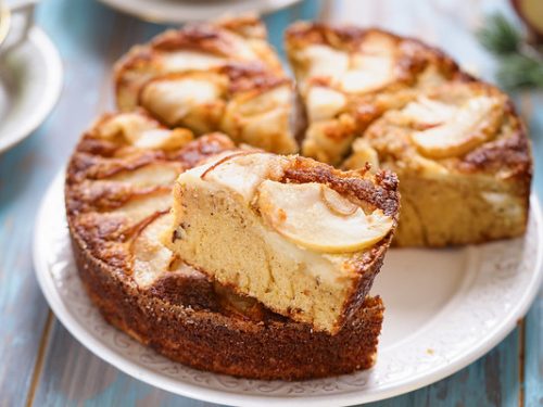 Gateau Moelleux Aux Pommes Recette Italienne Un Dejeuner De Soleil