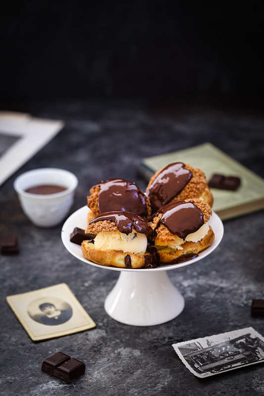 profiteroles maison chocolat