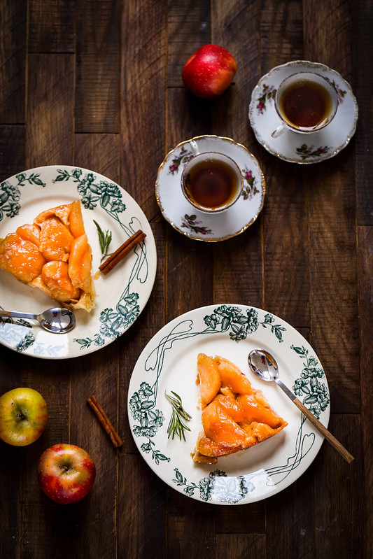 Tarte tatin pomme et caramel sans four pour 4 personnes - Recettes - Elle à  Table