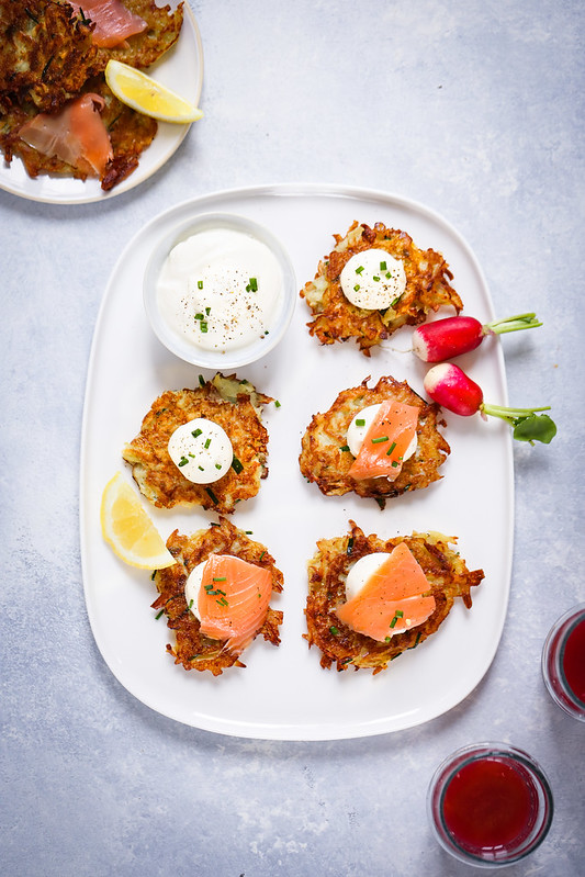 Latkes galettes de pomme de terre