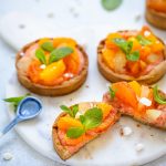 Tarte a l'orange (crème pâtissière sans lait)