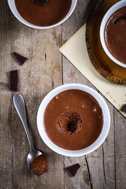 Mousse au chocolat au lait - Recette sans oeufs - Un déjeuner de soleil