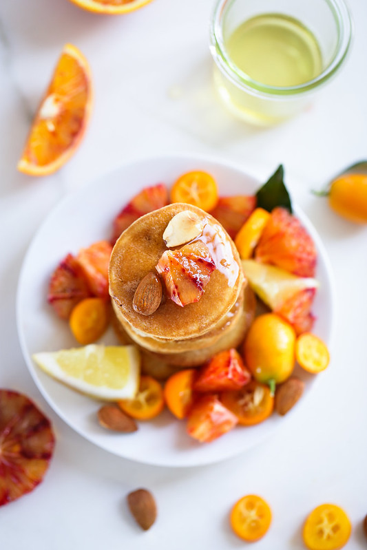 Pancakes moelleux amandes sans laitages