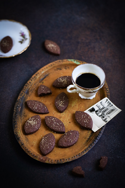 Biscuits sablés cacao sarrasin recette facile