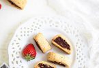 Biscuits napolitains fourres cacao cerises