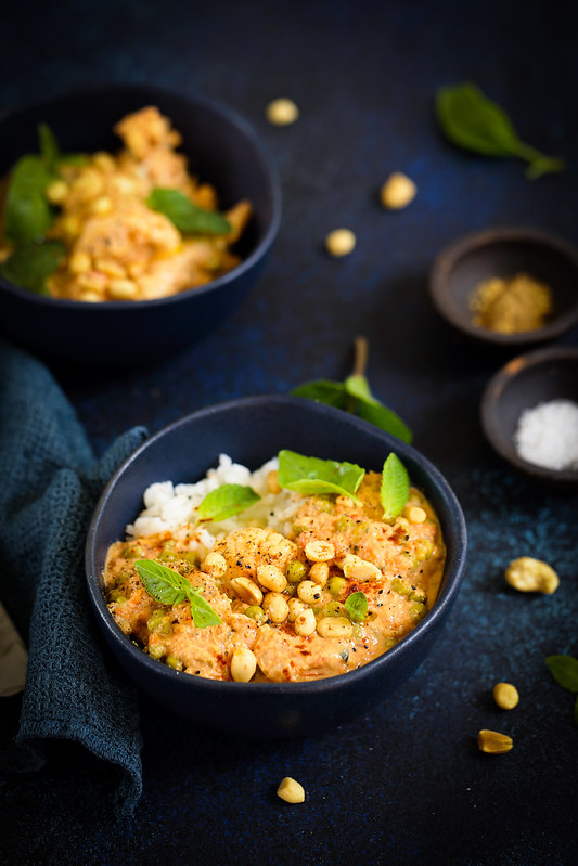 Chou-fleur curry comme butterchicken