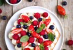 Tarte fruits rouges creme patissiere recette facile