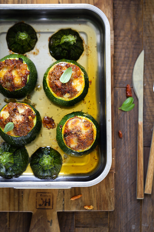 Courgettes farcies de viande recette facile