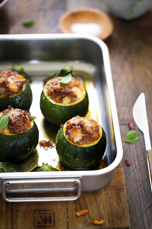 Courgettes farcies viande recette italienne