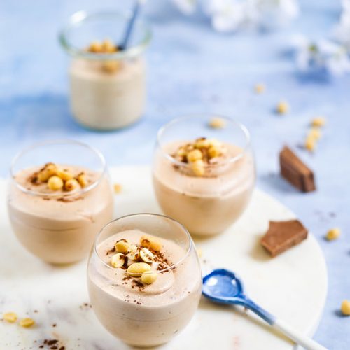 Mousse chocolat au lait sans oeufs