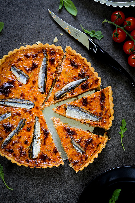 Quiche thon sardines tomates recette parfaite